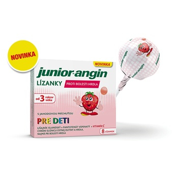 JUNIOR-ANGIN Lízanky pre deti 8 kusov