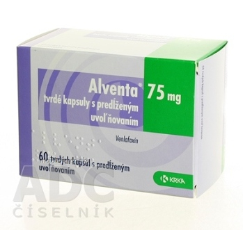 Alventa 75 mg cps pld (blis.Al/PVC/PVDC) 1x60 ks (Lieky na predpis)