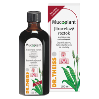 MUCOPLANT Skorocelový roztok s echinaceou a vitamínom C 100 ml