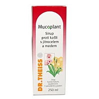 MUCOPLANT Sirup proti kašľu so skorocelom a medom 250 ml