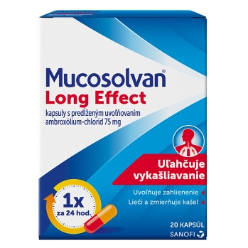 MUCOSOLVAN Long Effect 75 mg 20 kapsúl