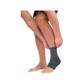 MUELLER 4-Way Stretch Premium Knit Ankle Support bandáž na členok veľkosť M/L (Bandáže) - Spevňujúce, Členkový diel - obrázok 3/3