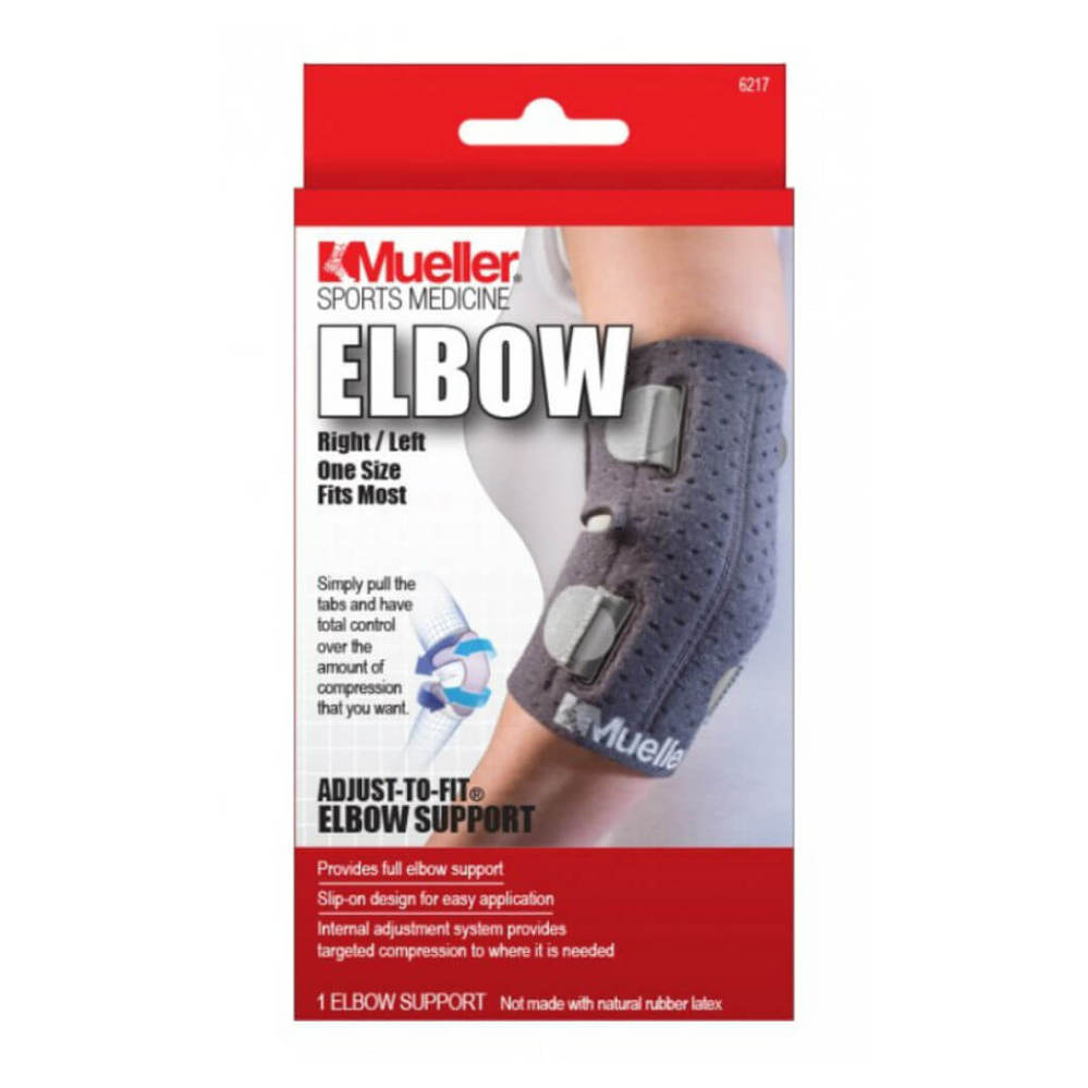 Mueller Adjust-to-Fit Elbow Support ortéza na lakeť 1 ks