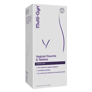 MULTI-GYN Vaginal Douche Combipack 10 tabliet (Vaginálne čapíky a krémy)