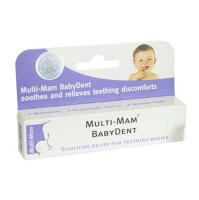 Multi-Mam BabyDent gél bioadhezívny na prerezávajúce sa zúbky 15 ml