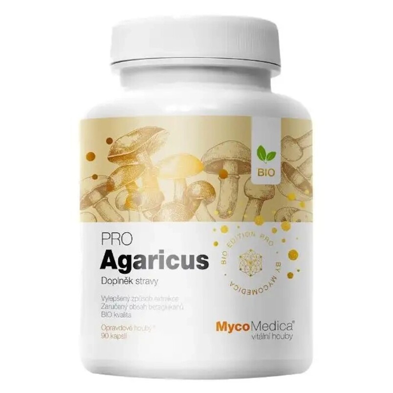 MYCOMEDICA Bio Agaricus Pro 90 kapsúl kúpite na Mojalekaren.sk