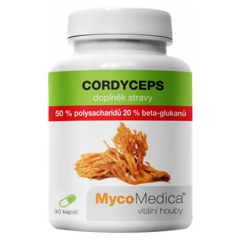 MYCOMEDICA Cordyceps 50% 90 želatínových kapsúl