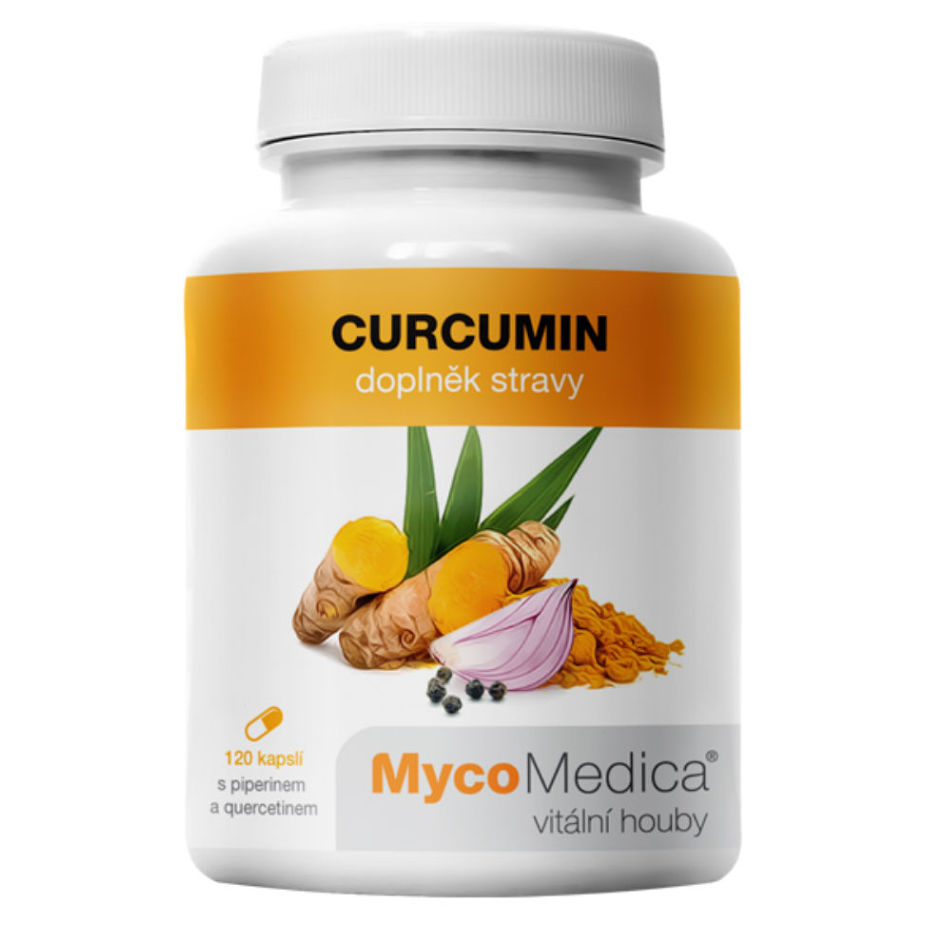 MYCOMEDICA Curcumin 120 vegan rastlinných kapsúl kúpite na Mojalekaren.sk