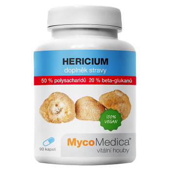 MYCOMEDICA Hericium 50% vegán 90 kapsúl