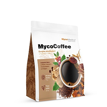 MycoMedica MycoCoffee 20x3.5 gramov (Káva s prímesou) - Instantné