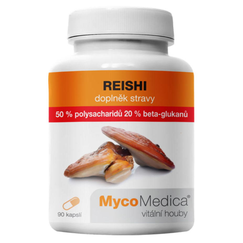 MYCOMEDICA Reishi 50% 90 vegan rastlinných kapsúl kúpite na Mojalekaren.sk