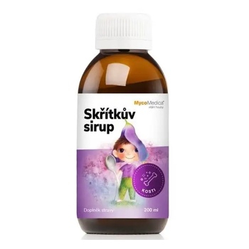 MYCOMEDICA Škriatkov sirup 200 ml (Na energi, pri únave) - Viaczložkové