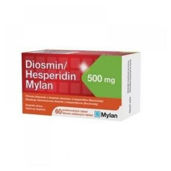 MYLAN Diosmín Hesperidín 500 mg 60 tabliet