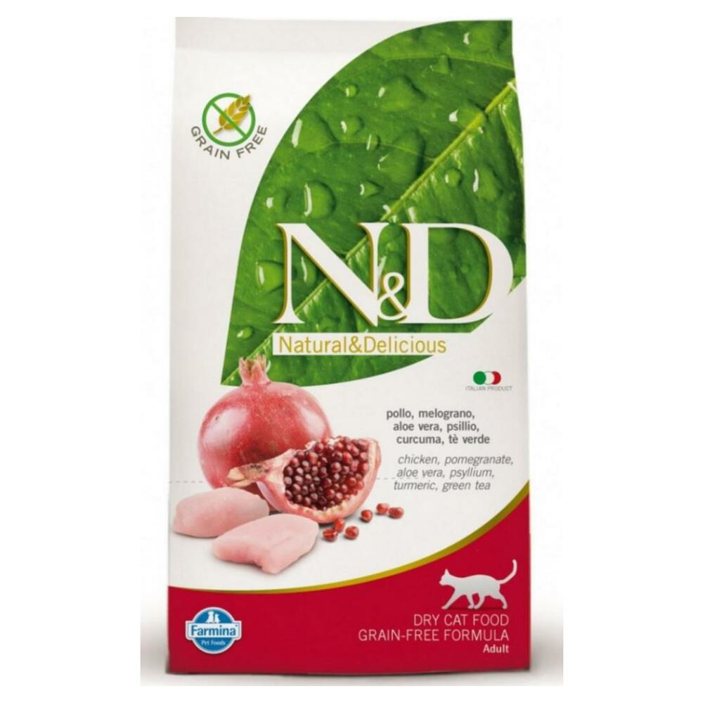 N & D CAT Adult Chicken & Pomegranate 1,5kg