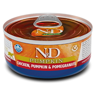 N&D Pumpkin Chicken & Pomegranate Adult pre mačky 80 g