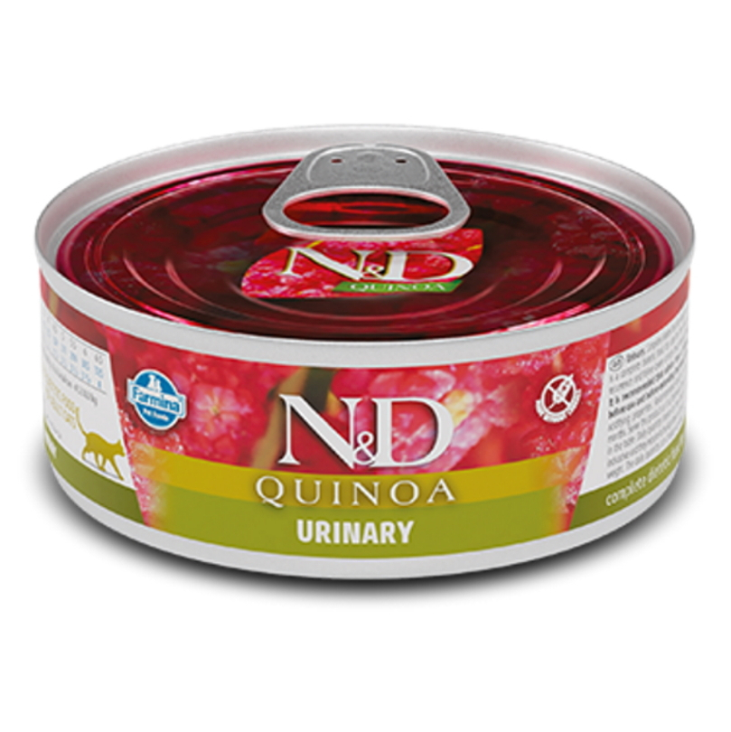 N&D Quinoa Urinary Duck & Cranberry Adult pre dospelé mačky 80 g