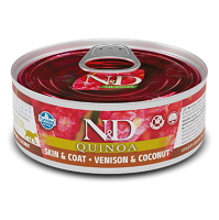N&D Quinoa Venison & Coconut Adult pre dospelé mačky 80 g