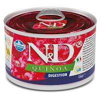 N&D Quinoa Digestion Lamb & Fennel Adult Mini pre malé plemená psov 140 g