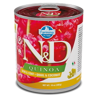 N&D Quinoa Quail & Coconut Adult pre psov 285 g