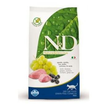 N & D Low Grain CAT Adult Lamb & Blueberry 300g