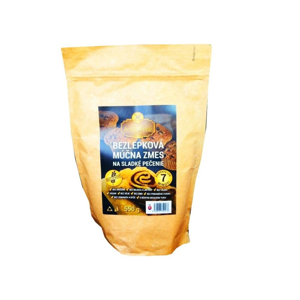 NAJTELO Bezlepková múčna zmes na sladké pečenie 550 g
