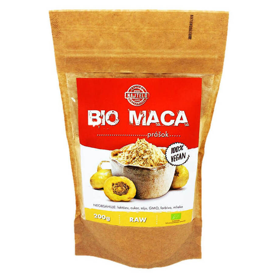 NAJTELO BIO MACA prášok 200 g kúpite na Mojalekaren.sk