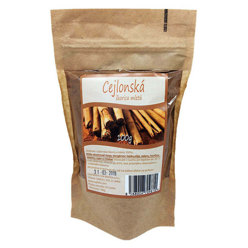 NAJTELO Cejlónska škorica mletá 100 g