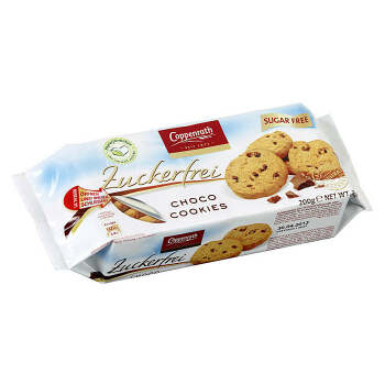 NAJTELO Coppenrath Choco Cookies - bezcukrové čokoládové keksy 200 g