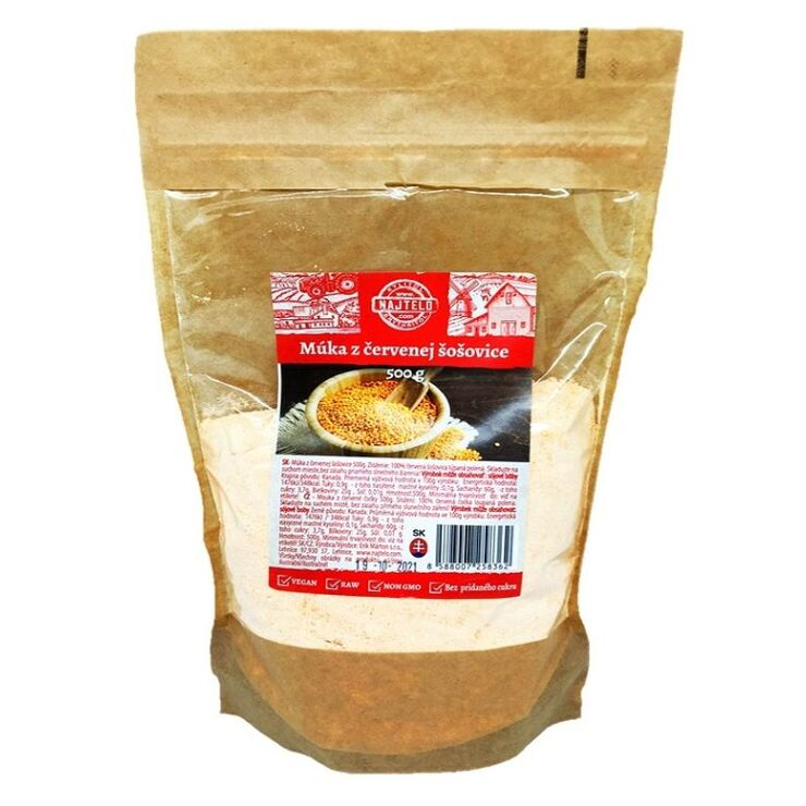 NAJTELO Múka z červenej šošovice lúpanej 500 g