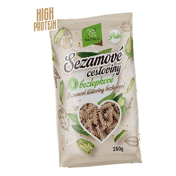 NAJTELO Sezamové cestoviny paleo tarhoňa bez lepku 250 g (Bezlepkové cestoviny)