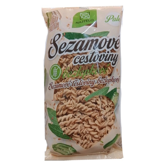 NAJTELO Sezamové cestoviny paleo vretená bez lepku 250 g