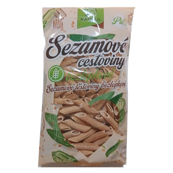 NAJTELO Sezamové cestoviny paleo penne bez lepku 250 g (Bezlepkové cestoviny)
