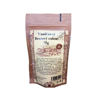 NAJTELO Vanilínový brezový cukor  75 g