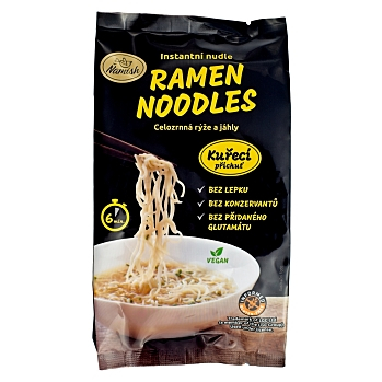 ŇAMISH Instantná rezance celozrnná príchuť kuracie bez lepku 57 g (Ryžové cestoviny) - Instantné