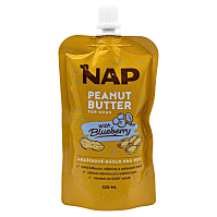 NAP Arašidové maslo pre psov čučoriedka 120 g