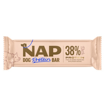 NAP Proteínová tyčinka pre psov bravčová 50 g (Tréningové maškrty pre psov)