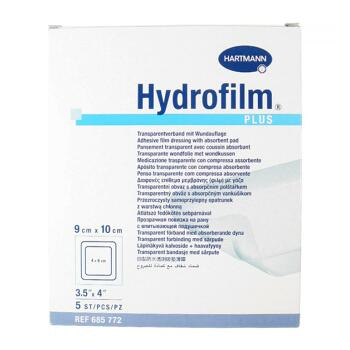 Náplasť fixačná Hydrofilm PLUS 9x10cm / 5ks