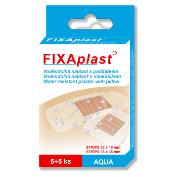 FIXAPLAST Aqua strip náplasť 10 ks