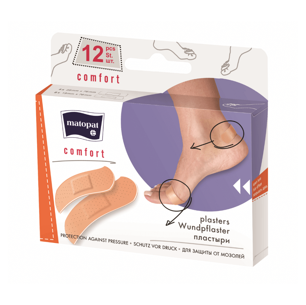 E-shop Náplasť Matopat Comfort 12ks