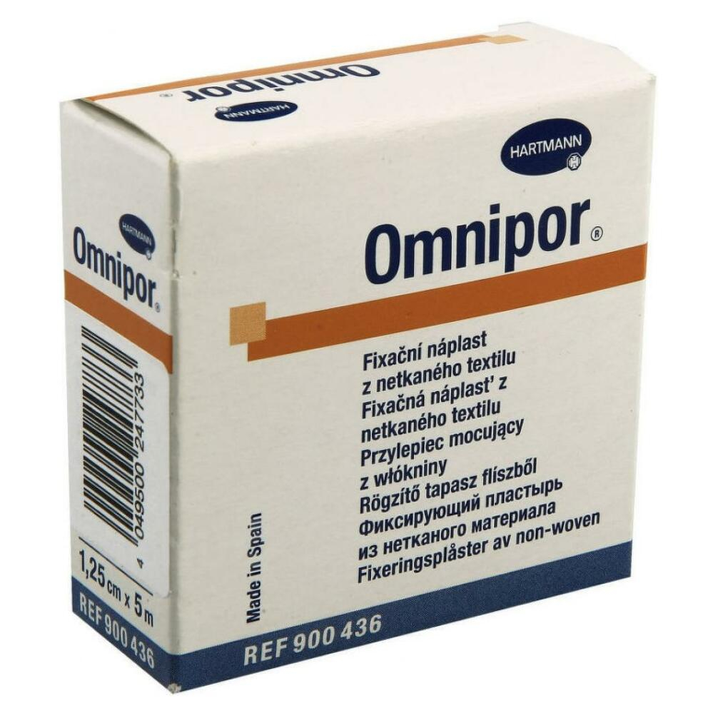 E-shop Náplasť Omnipor netkaný textil 2.5 cmx5 m 1 ks