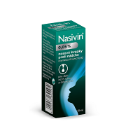 NASIVIN 0,05 % nosová instilácia 10 ml