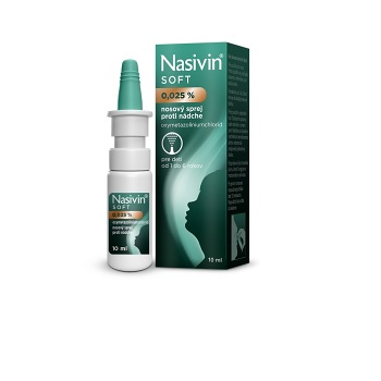 NASIVIN SOFT 0,025 % nosový sprej 10 ml