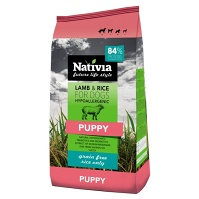 NATIVIA Puppy Lamb & Rice granule pre šteňatá 1 ks, Hmotnosť balenia (g): 15 kg