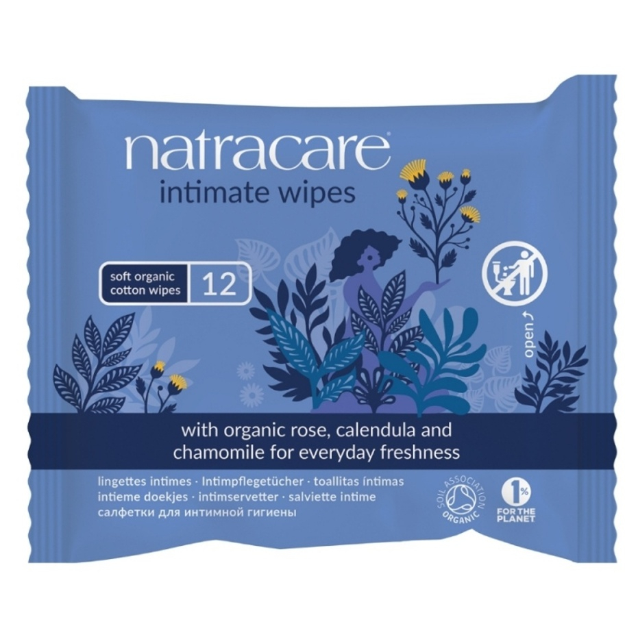 E-shop NATRACARE Vlhčené obrúsky pre intímnu hygienu 12 ks