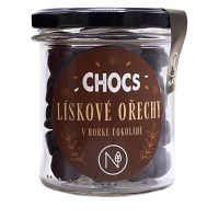NATU Chocs lieskové orechy v 60% horkej čokoláde 180 g