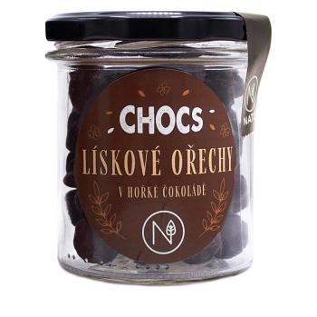 NATU Chocs lieskové orechy v 60% horkej čokoláde 180 g (Lieskové orechy) - Sladké