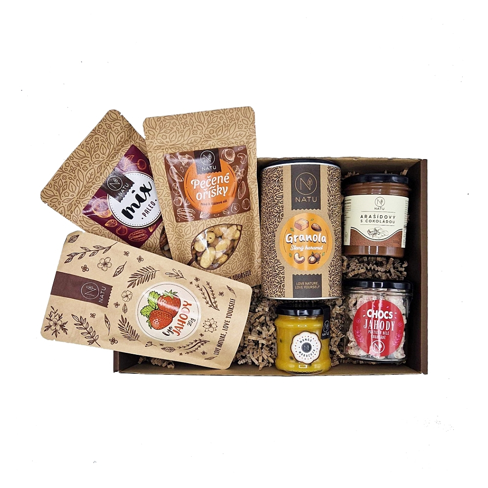 NATU Darčekový box Tie najlepšie dobroty kúpite na Mojalekaren.sk