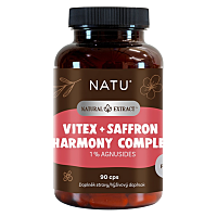 NATU Drmek extrakt so šafranom 90 kapsúl