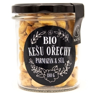 NATU Kešu orechy s parmezánom a fleur de sel BIO 180 g
