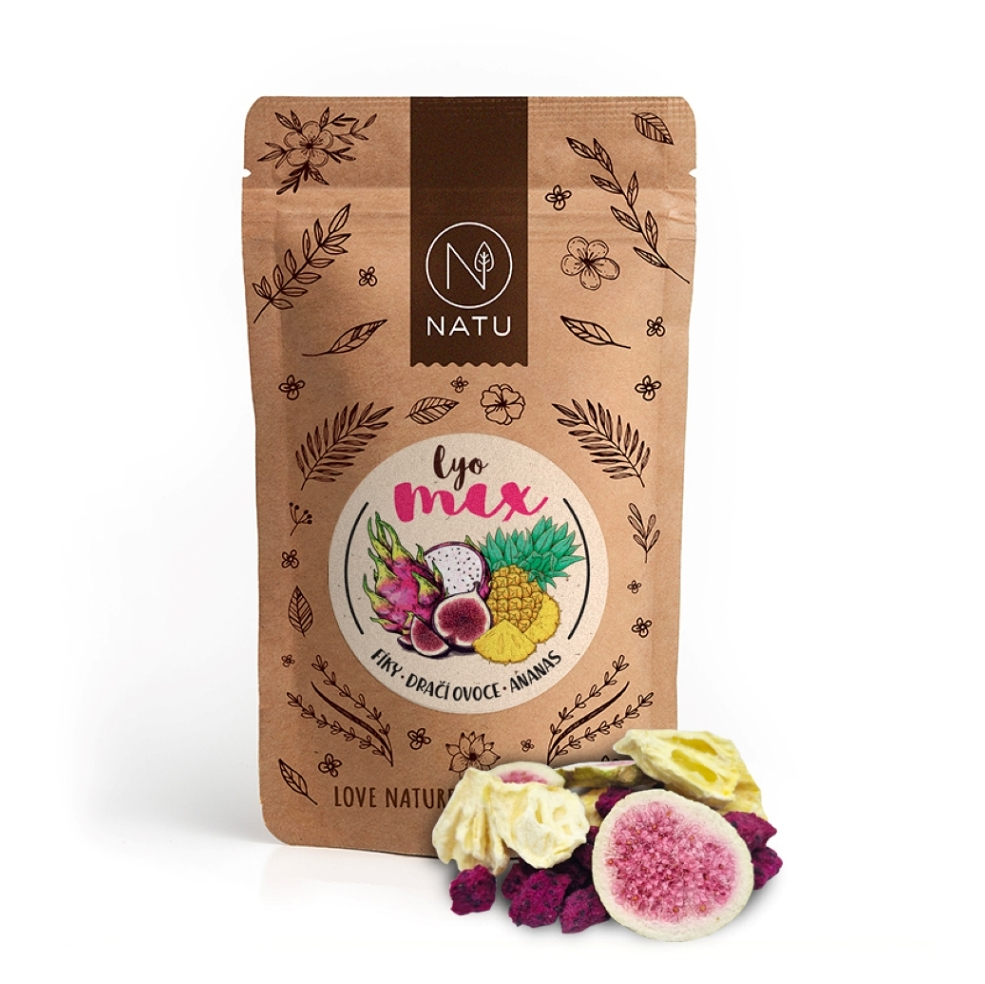 NATU Lyo mix figy a dračie ovocie 35 g